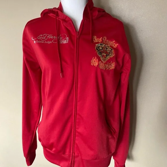Ed Hardy Red Jacket - Picture 3 of 6